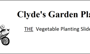 Clyde's Garden Planner